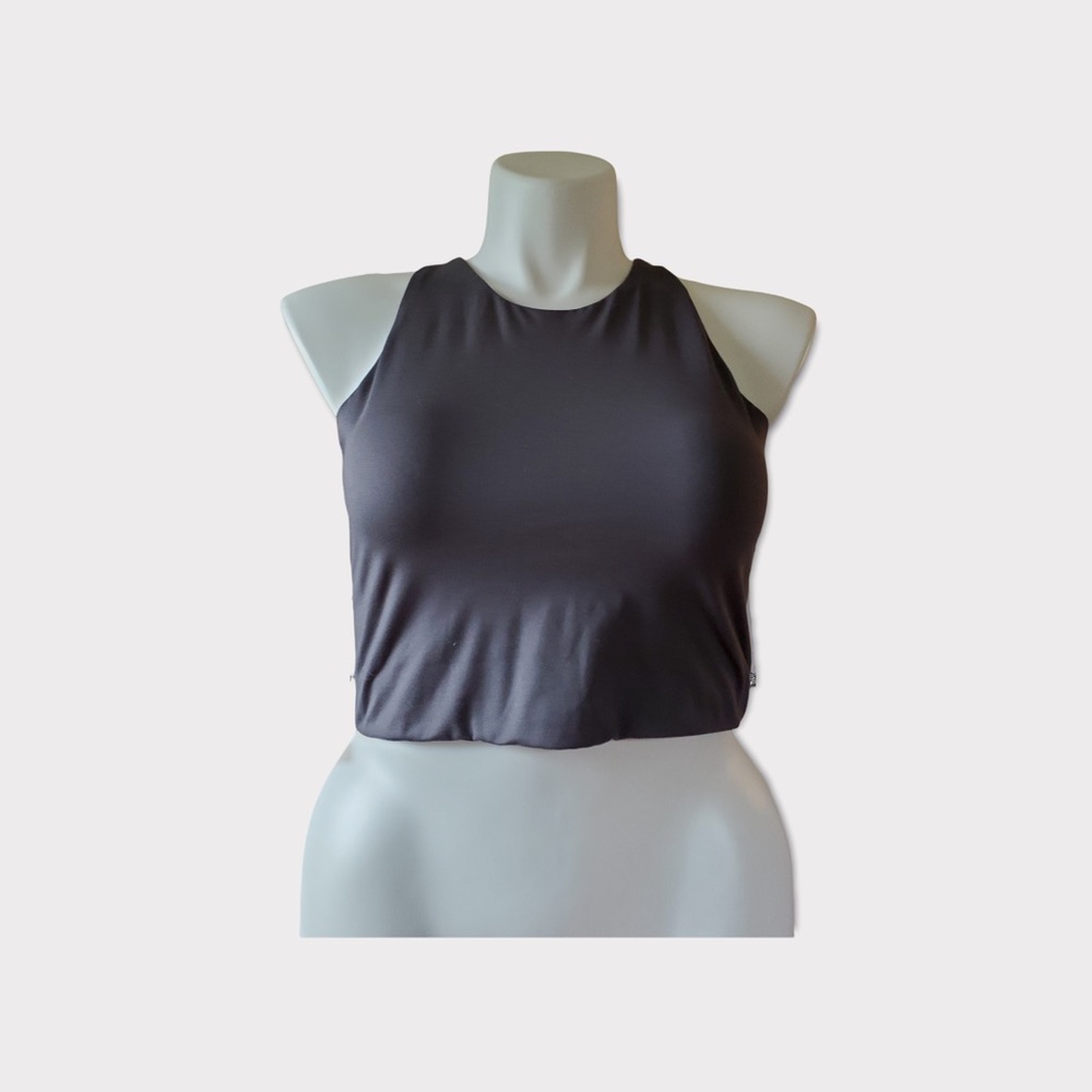 Girlfriend Collective Dylan Bra in Moon XXL